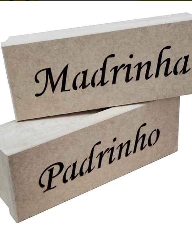 Caixinha de padrinho - 1