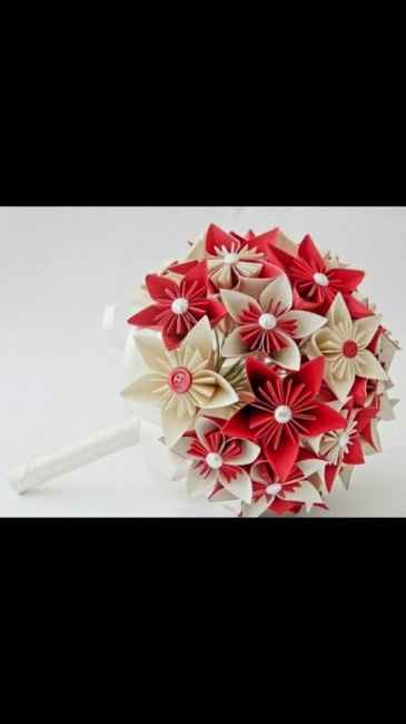 Bouquet de origami