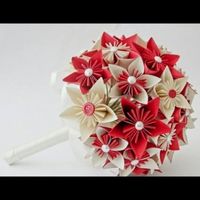 Bouquet de origami