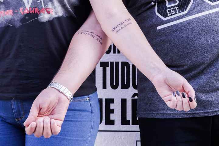 tattoo de casal