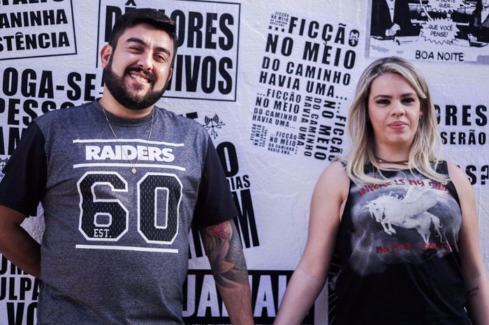 dando role na rua