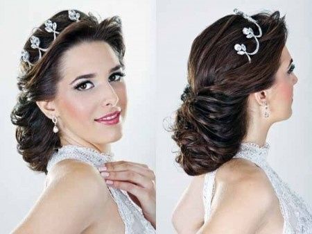 NOIVA CABELO PRESO