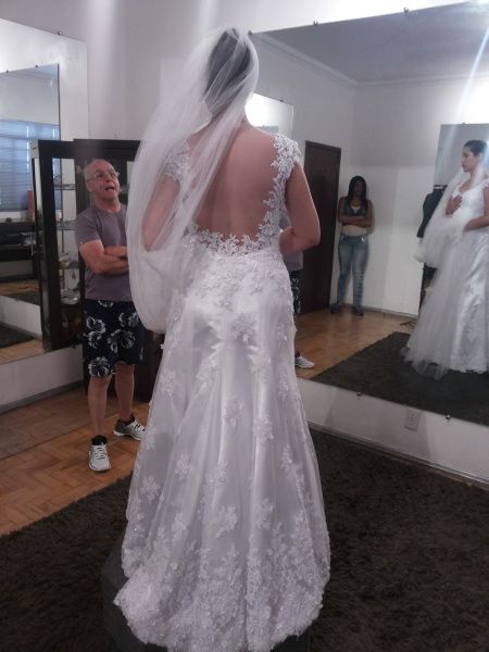 Minha prova do vestido. - 3