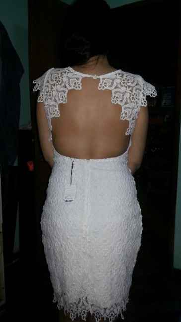 Meu vestido do casamento Civil. - 1