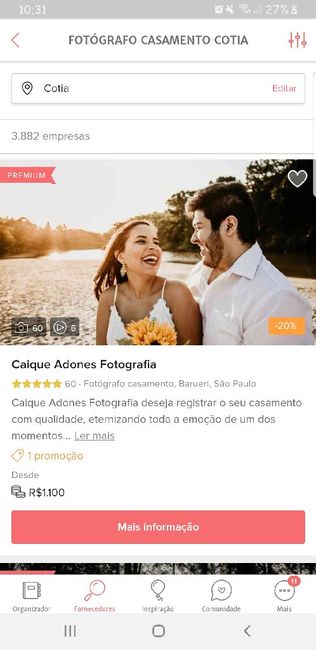 Fotografia e filmagem - 1