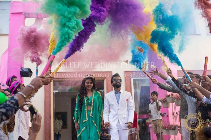 Casamento diferentão - Saída dos Noivos 3