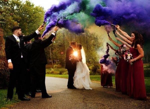 Casamento diferentão - Saída dos Noivos 7