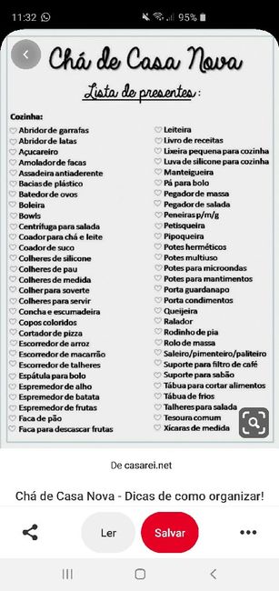 Noivinhas, vocês fizeram chá de casa nova? 1