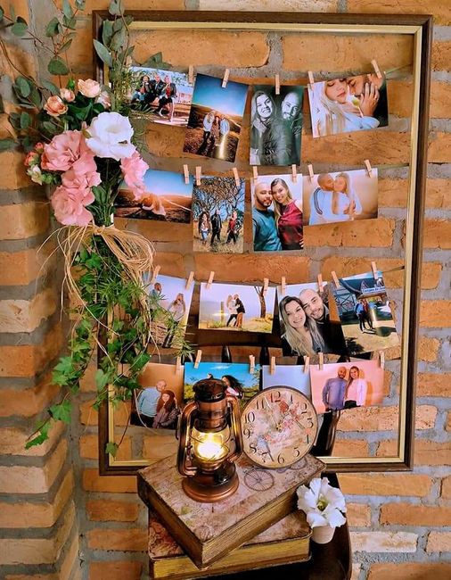 Pensando em utilizar fotos na decoração? 📸 8