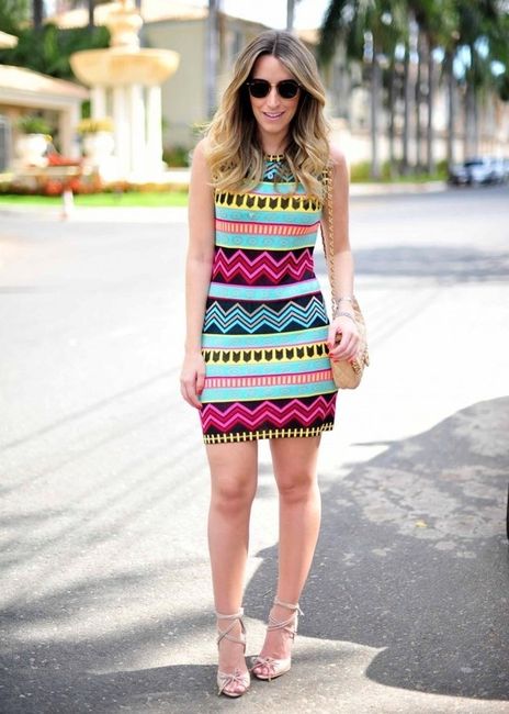 Vestido estampado