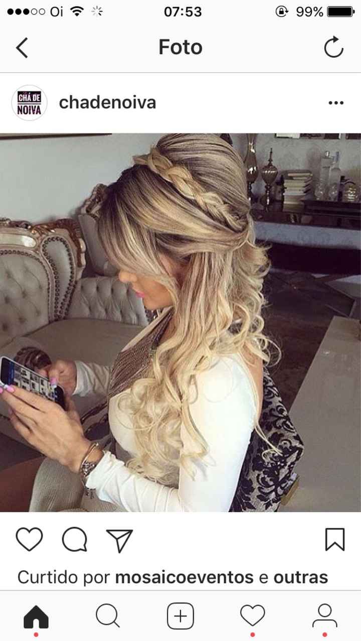 Penteado para vestido princesa 👸🏻 - 4