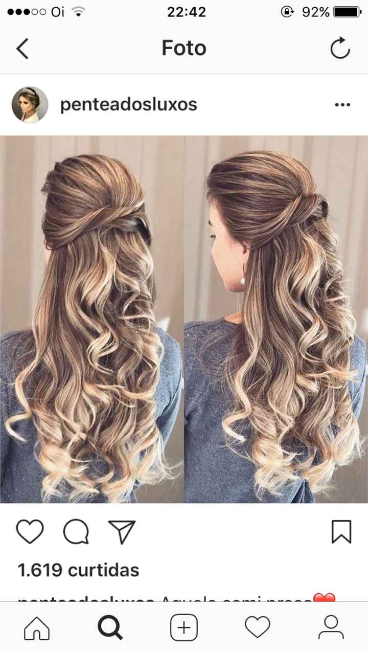 Penteado para vestido princesa 👸🏻 - 5
