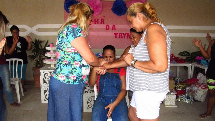 Recebi uma oração depois de uma palavra abençoada 