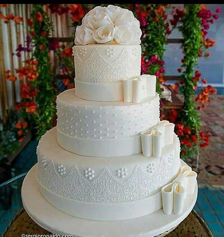 Dúvida com o bolo de casamento - 1