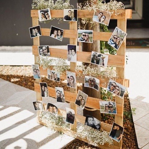 painel de fotos