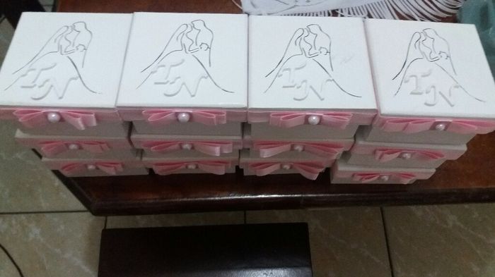 Lembranças pais e padrinhos, cesta florista e marcadores de mesa! ✔ - 2