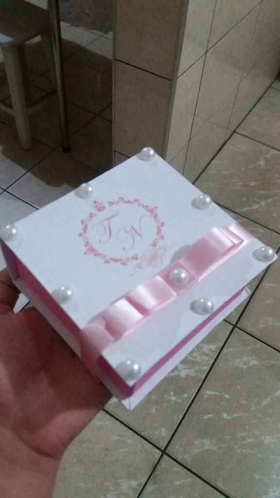  Caixinhas lembrancinhas padrinhos - 1