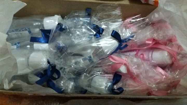  43 dias! As lembranças dos padrinhos chegaram!! Vem ver - 1