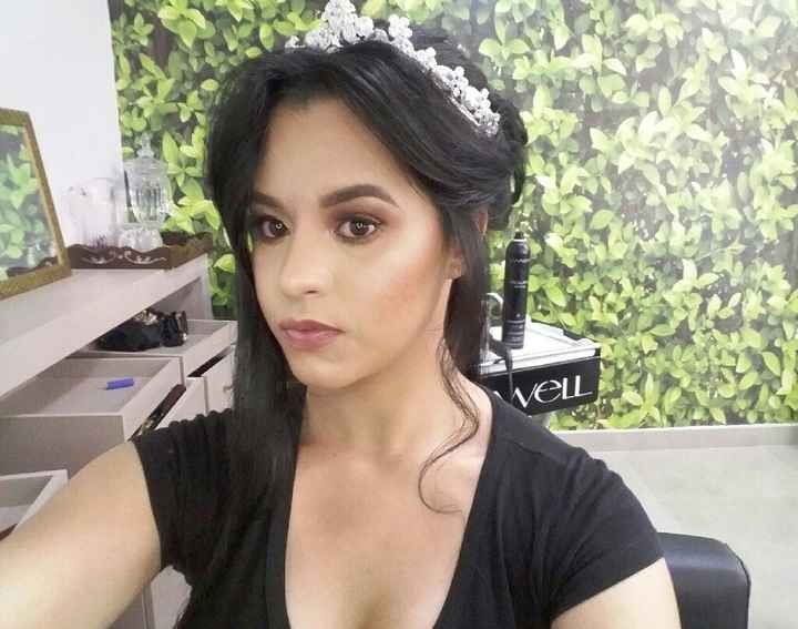 Meu teste - Cabelo e Maquiagem - 4