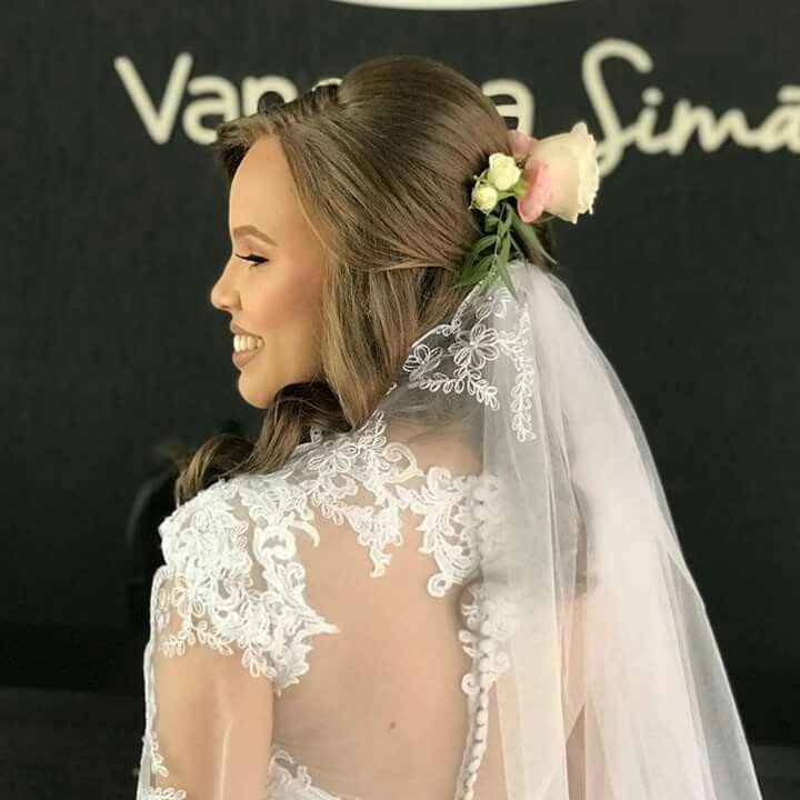 Tendência de penteado para noivas 2018 - 1