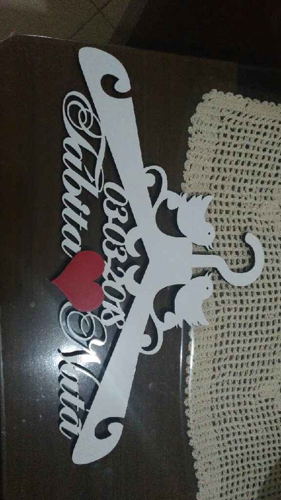 Cabide com nomes 😍 in love - 1