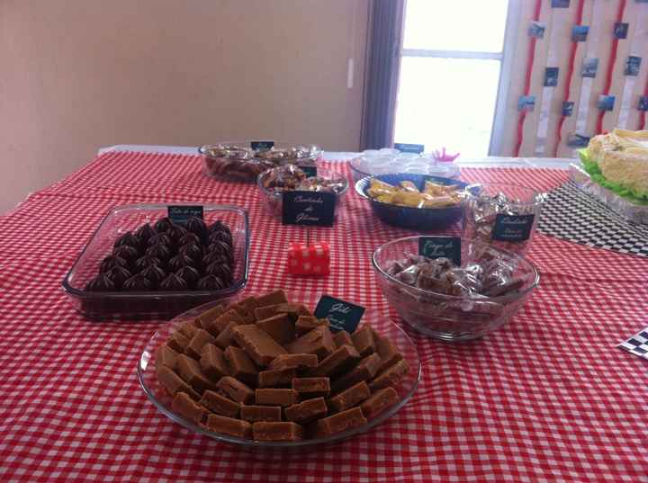 doces variados