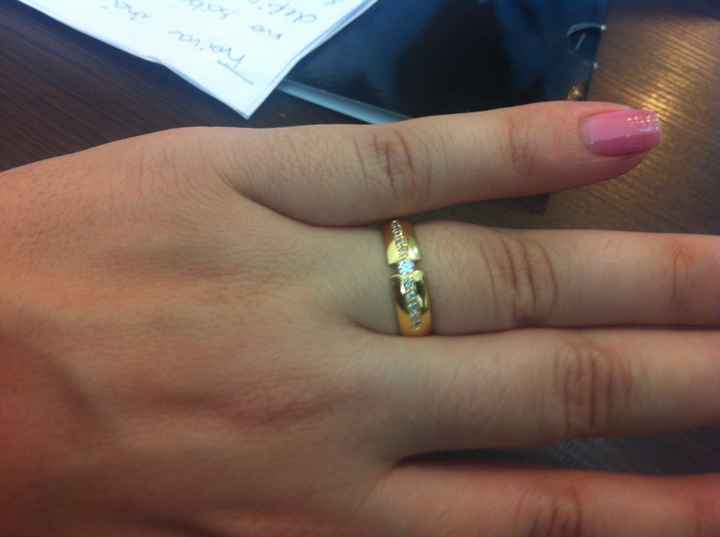 Minha aliança de casamento - 1