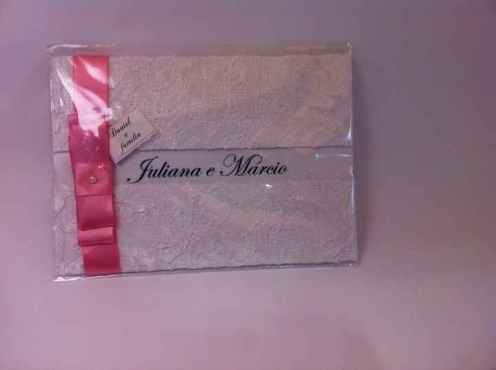 Meu convite de casamento - 1