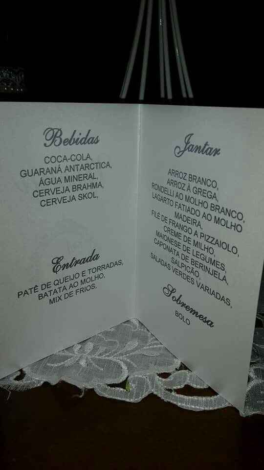 Menu - marcadores de mesa - 3