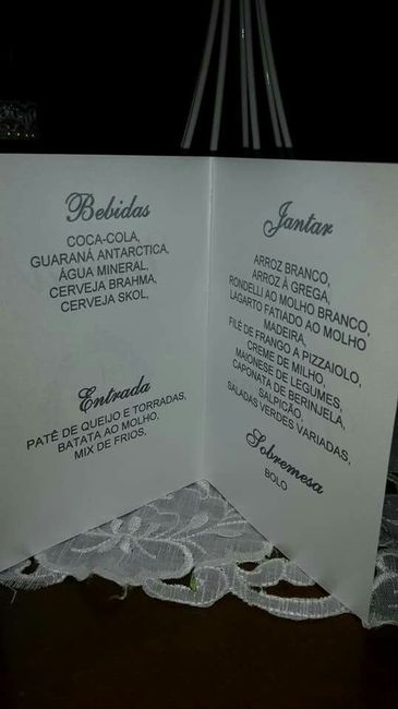 Menu - marcadores de mesa - 3