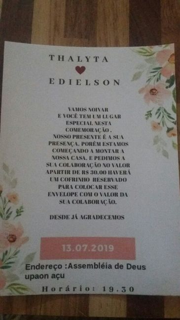 Chá do cofrinho 1