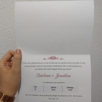 o que fazer com os convites? - 1