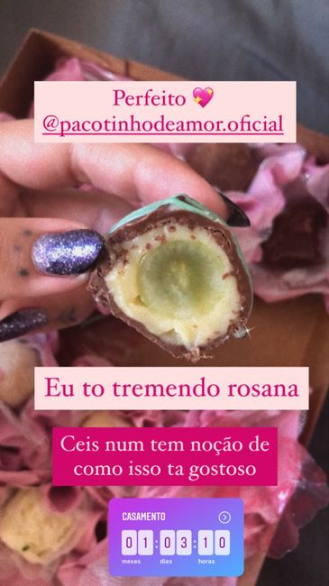 Faltam 35 dias - Docinhos 2