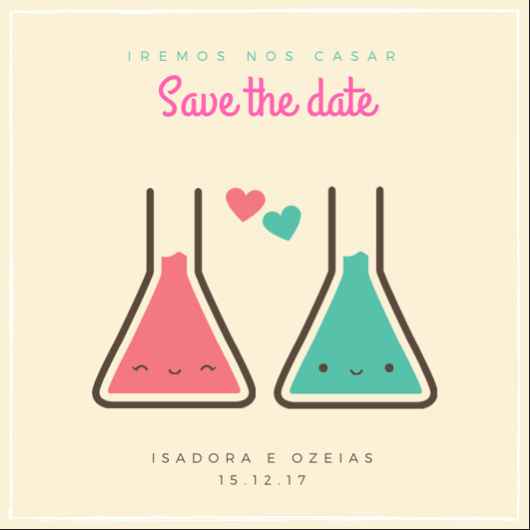 Meu save the date - 1