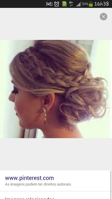 Penteado da noiva - 1