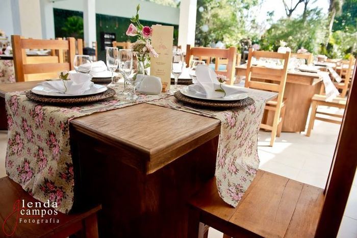 Decoração Rustica Rosa