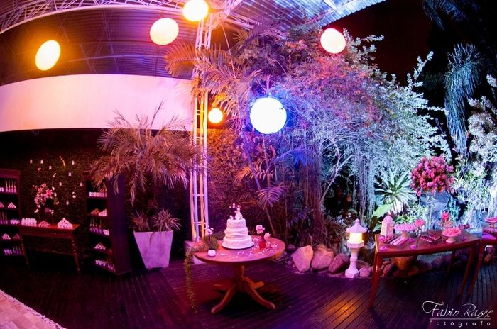 Decoração Rústica - Rosa
