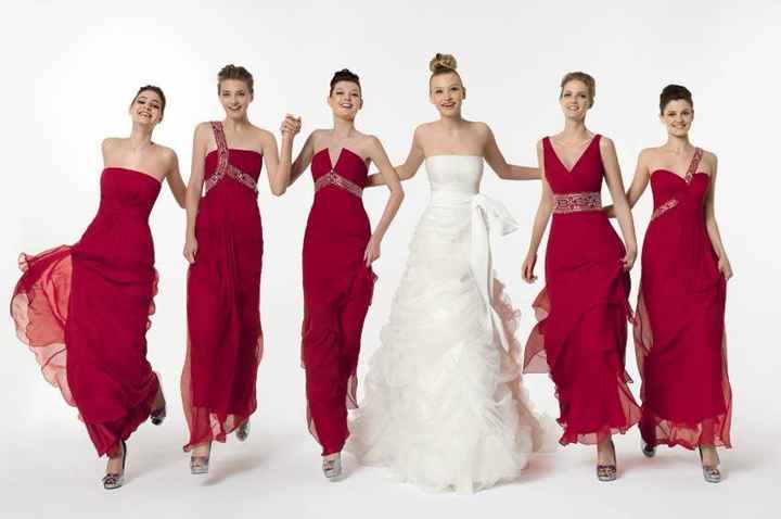 Damas de honra - amigas