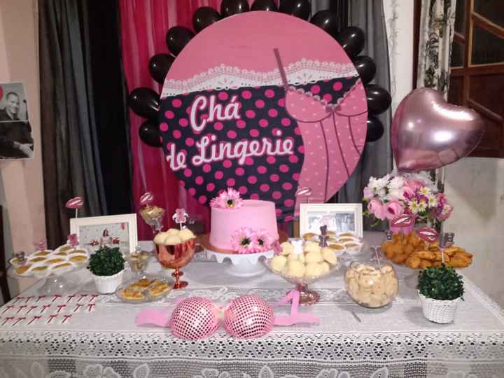 Meu chá de langerie, gente foi  surpresa! - 3