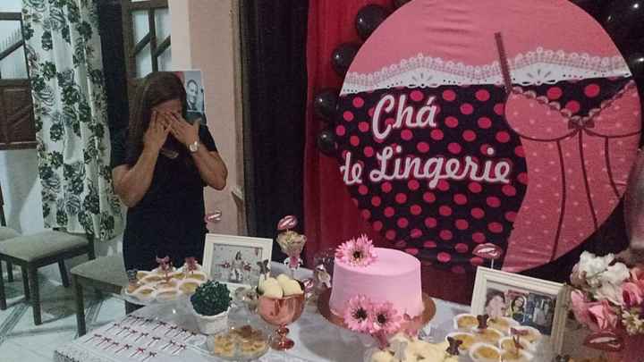 Meu chá de langerie, gente foi  surpresa! - 5
