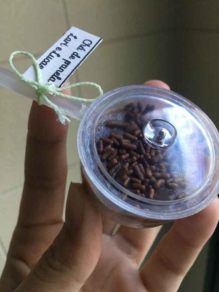 Lembrancinha feita por mim