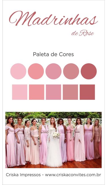 palleta de cores madrinhas - 2