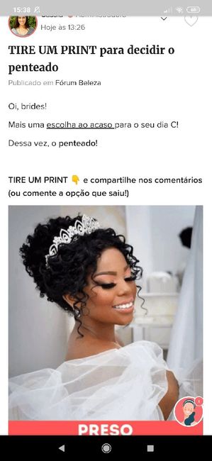 TIRE UM PRINT para decidir o penteado 5