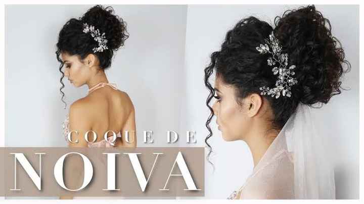 Noiva cacheada. - 1