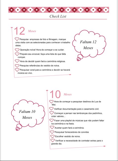 Checklist - 1