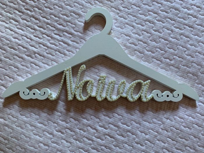Cabide da Noiva - Meu 1º diy 3