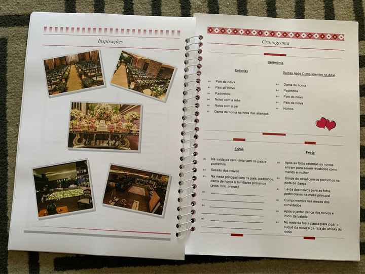Meu Wedding Planner - feito por mim - 4
