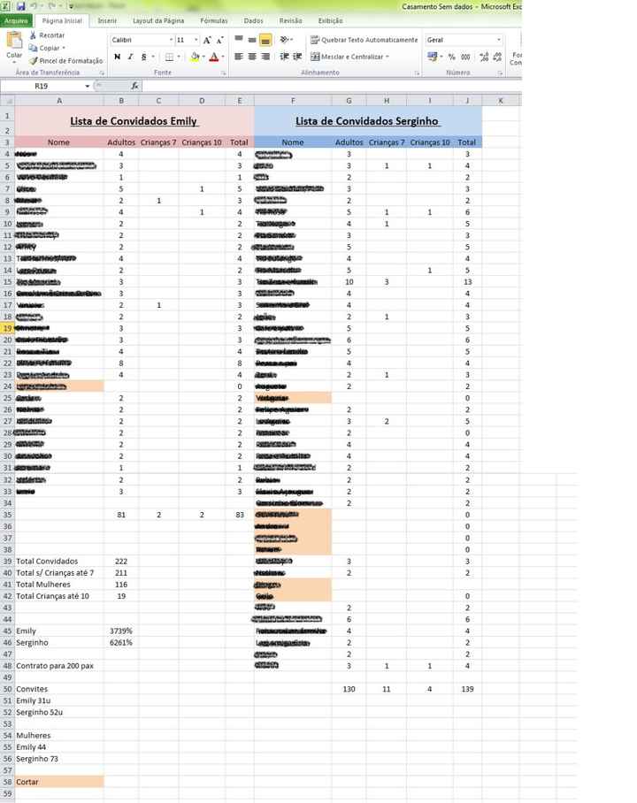 Minha Planilha de Organização do Casamento - Dicas - 1