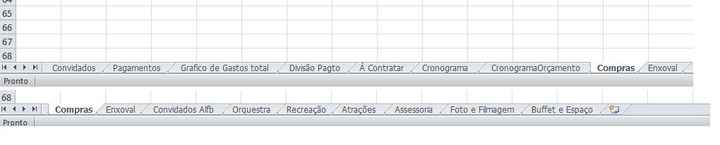 Minha Planilha de Organização do Casamento - Dicas - 2