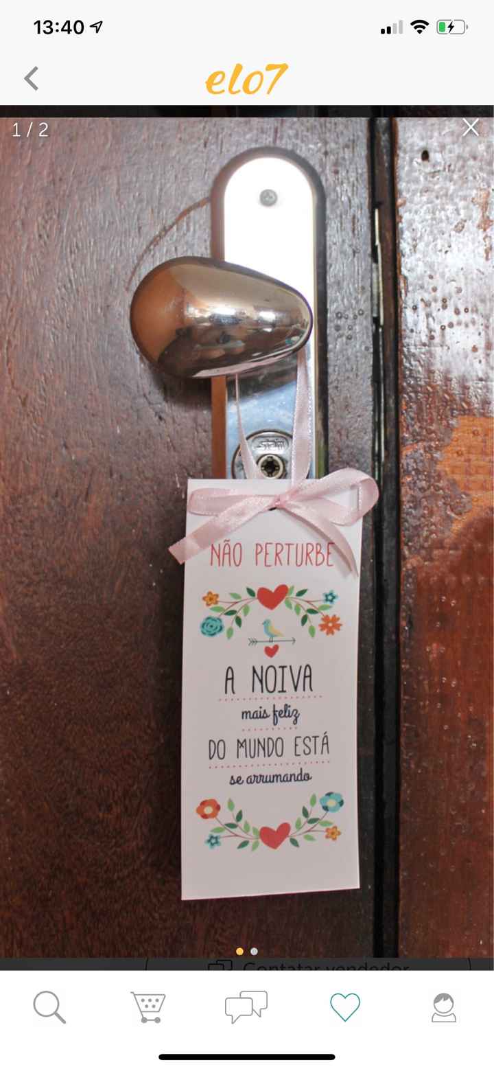 tag se porta (não perturbe) - Papelaria diy - 1